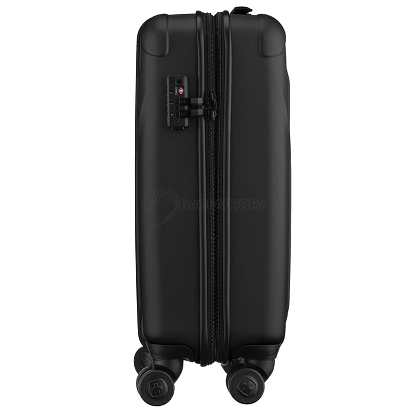 Валіза Wenger Oryson мала пластик 4 колеса 33/43 л чорна (653163)