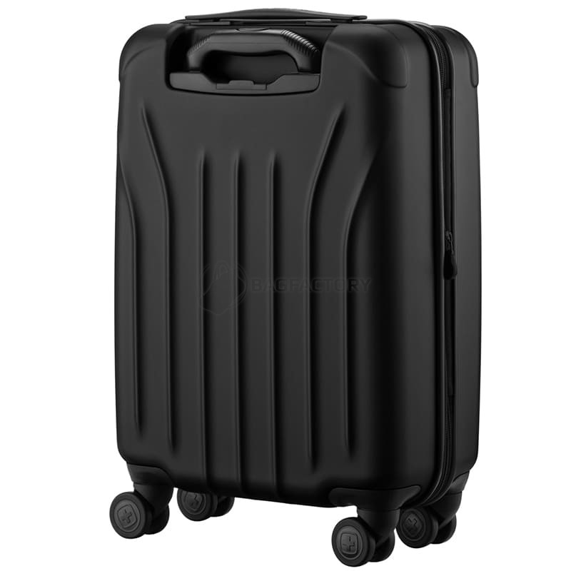 Валіза Wenger Oryson мала пластик 4 колеса 33/43 л чорна (653163)