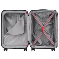 Валіза Wenger Oryson мала пластик 4 колеса 33/43 л чорна (653163)