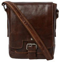 Чоловіча сумка Ashwood 8341 Tan Коричневий (8341 TAN)