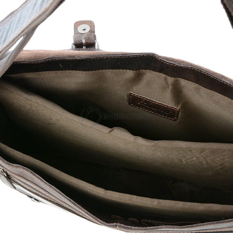 Чоловіча сумка Ashwood 8343 для ноутбука Brown (8343 BRN)