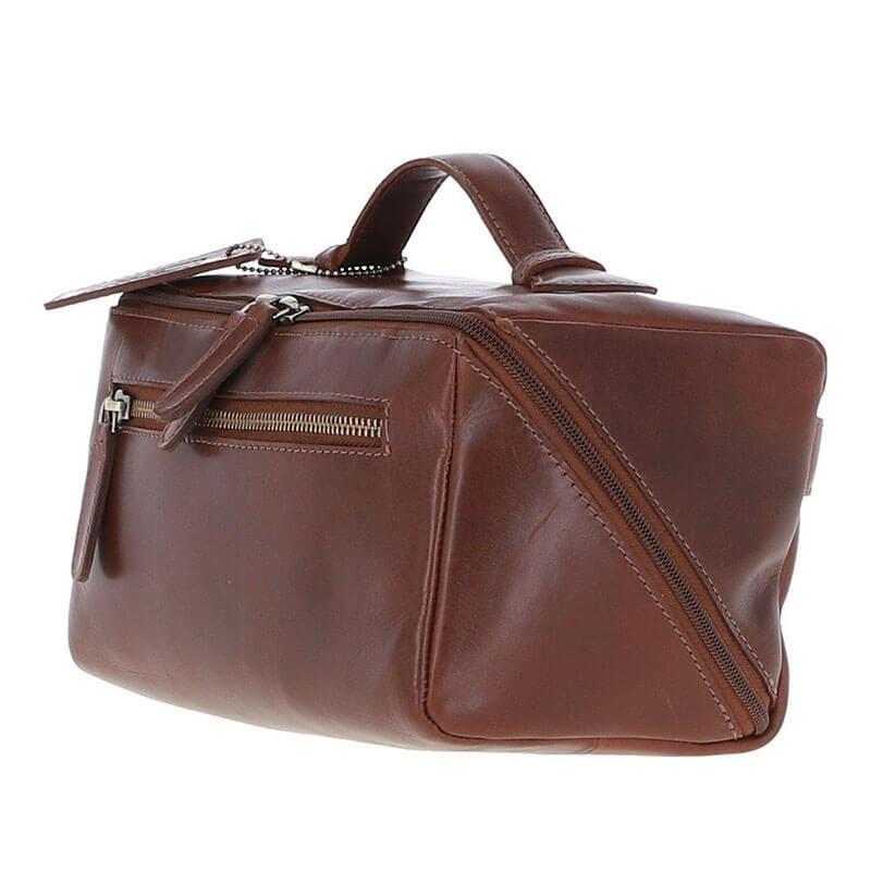 Несесер шкіряний Ashwood K49 Chestnut Коричневий (K49 CHESTNUT)