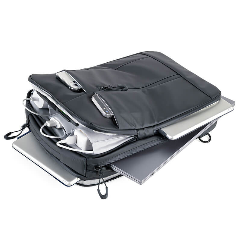 Сумка для ноутбука Troika IPX4 Bag to business 13/3'' чорна водонепроникна (BBL63/BK)