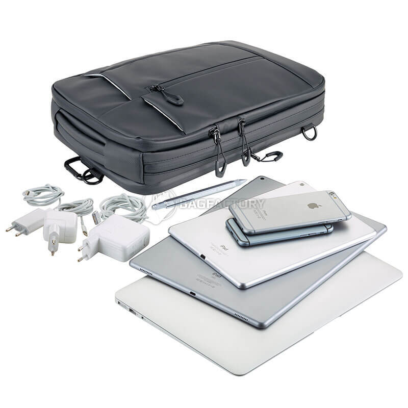 Сумка для ноутбука Troika IPX4 Bag to business 13/3'' чорна водонепроникна (BBL63/BK)