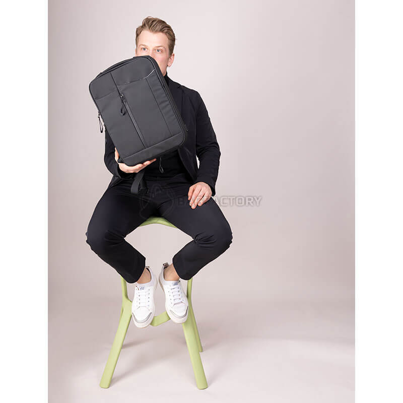 Сумка для ноутбука Troika IPX4 Bag to business 13/3'' чорна водонепроникна (BBL63/BK)