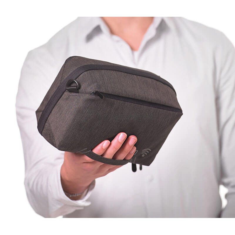 Органайзер для аксесуарів Troika Toplader сірий (CBO33/GY)