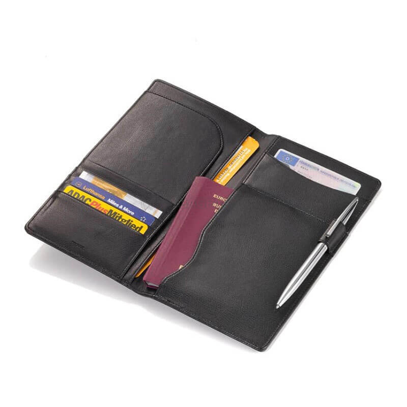 Органайзер-гаманець для подорожей Troika Colori excellent чорний (TRV13/BK)