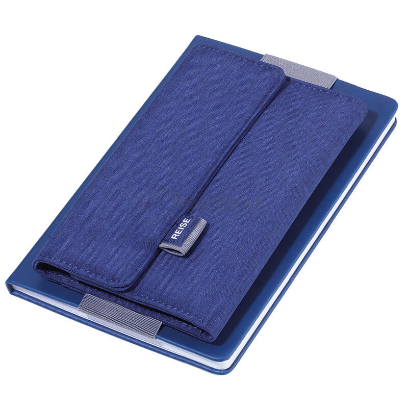 Органайзер-гаманець для подорожей Troika REISEBURO з магнітним замком синій (TRV55/DB)