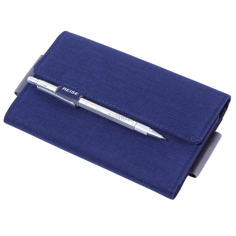 Органайзер-гаманець для подорожей Troika REISEBURO з магнітним замком синій (TRV55/DB)