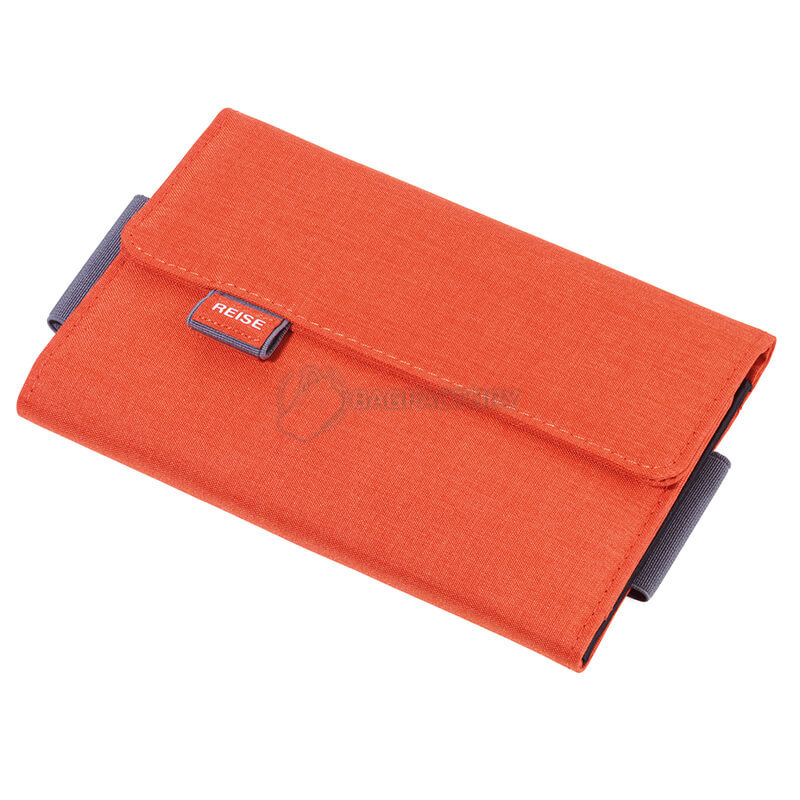 Органайзер-гаманець для подорожей Troika REISEBURO з магнітним замком помаранчевий (TRV55/OR)