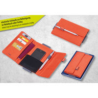 Органайзер-гаманець для подорожей Troika REISEBURO з магнітним замком помаранчевий (TRV55/OR)