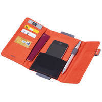 Органайзер-гаманець для подорожей Troika REISEBURO з магнітним замком помаранчевий (TRV55/OR)