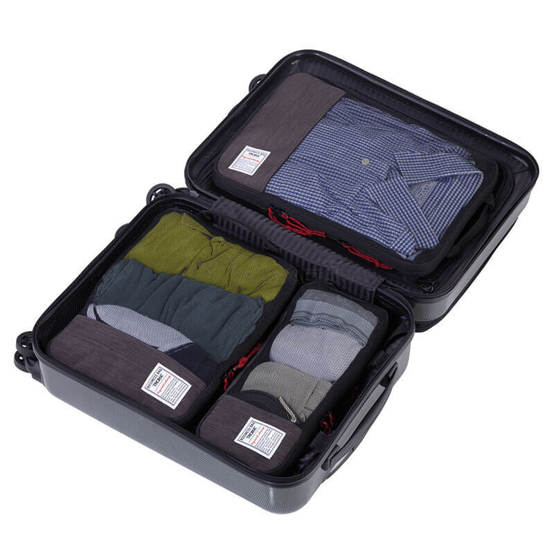 Набір органайзерів для одягу Troika BUSINESS PACKING CUBES 3 шт. (BBG56/GY)