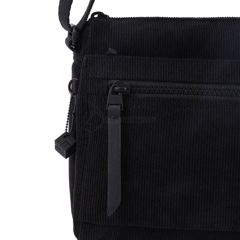 Жіноча сумка через плече Hedgren Inner City Eye 3.5 л Corduroy Black (HIC176/874-09)