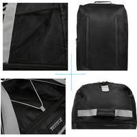Дорожня сумка на колесах TravelZ Wheelbag Doubleloader foldable black 80L (931069)