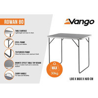 Стіл кемпінговий Vango Rowan 80 Table Excalibur (926780)