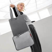 Cумка-трансформер на колесах Reisenthel 29x66x27 см 30 л herringbone grey (HK7074)