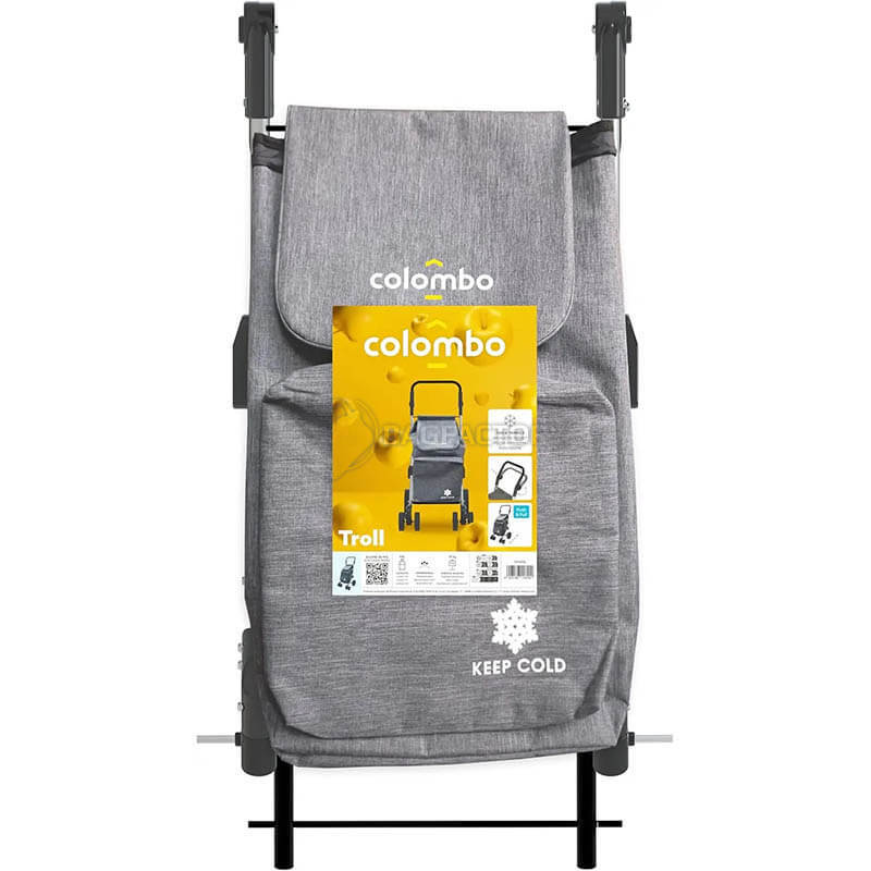 Господарська сумка-візок Colombo Troll 60 л Grey (931036)