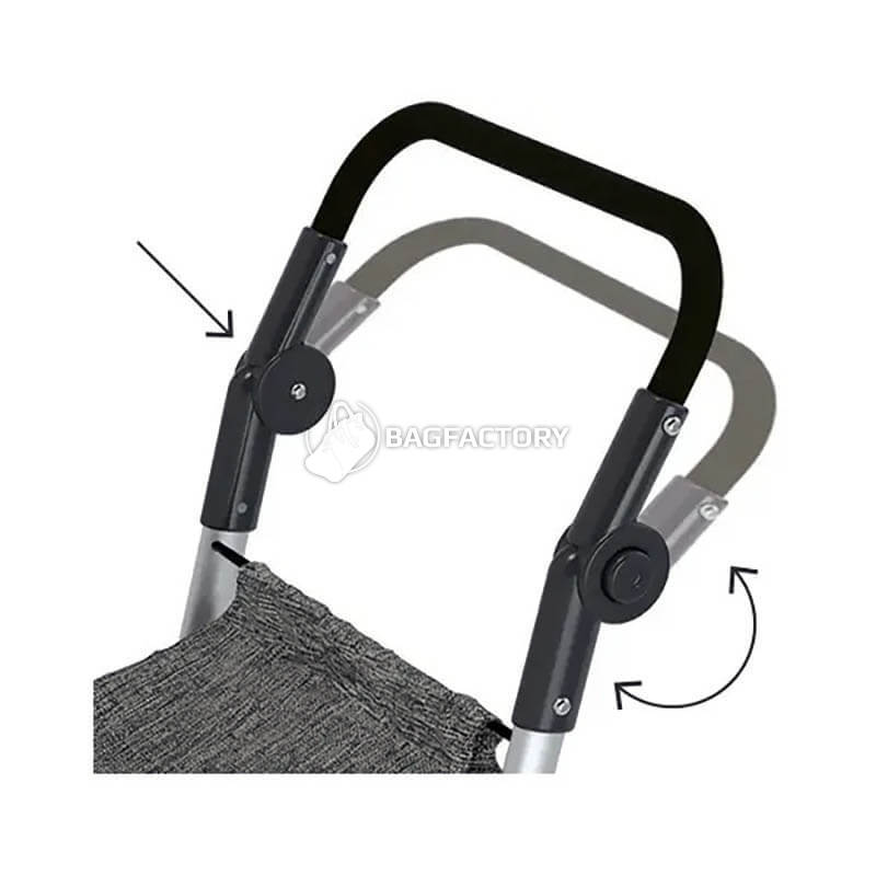 Господарська сумка-візок Colombo Troll 60 л Grey (931036)