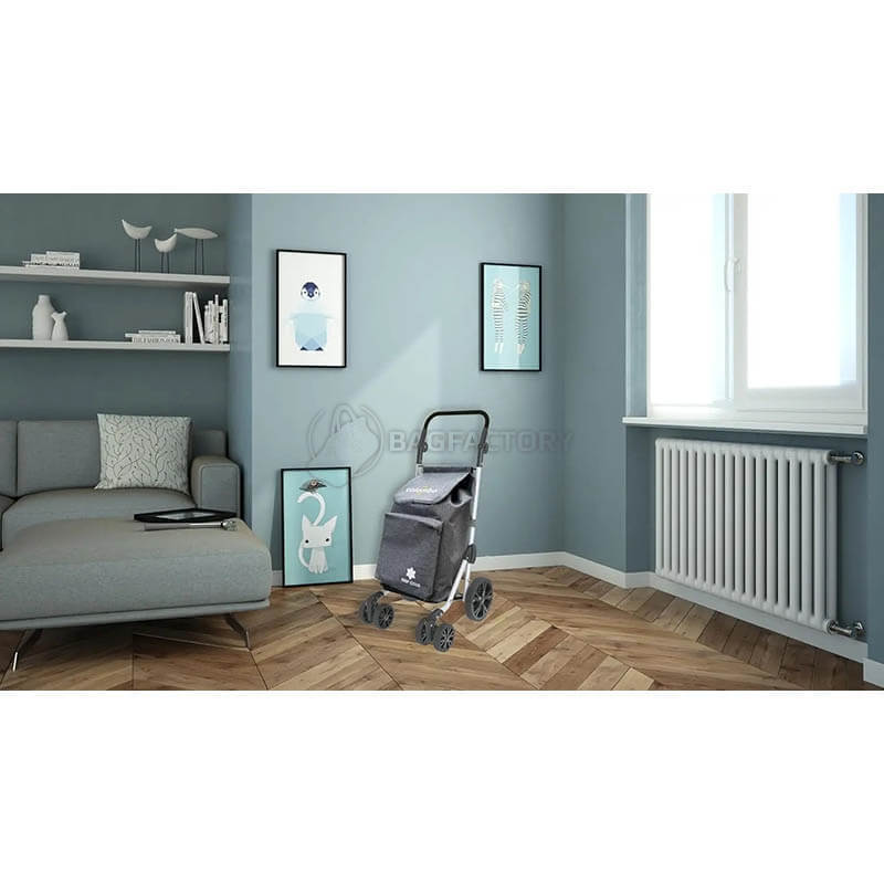 Господарська сумка-візок Colombo Troll 60 л Grey (931036)