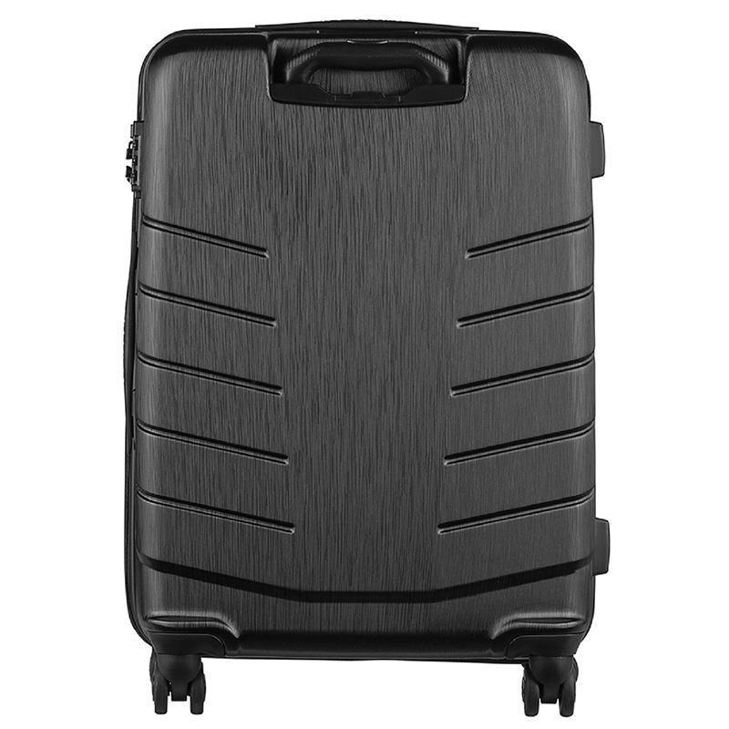 Валіза на 4-х колесах Wenger Pegasus маленька 39/44л Чорна (Wt610847)