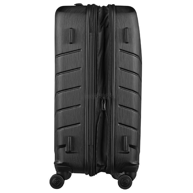 Валіза на 4-х колесах Wenger Pegasus маленька 39/44л Чорна (Wt610847)
