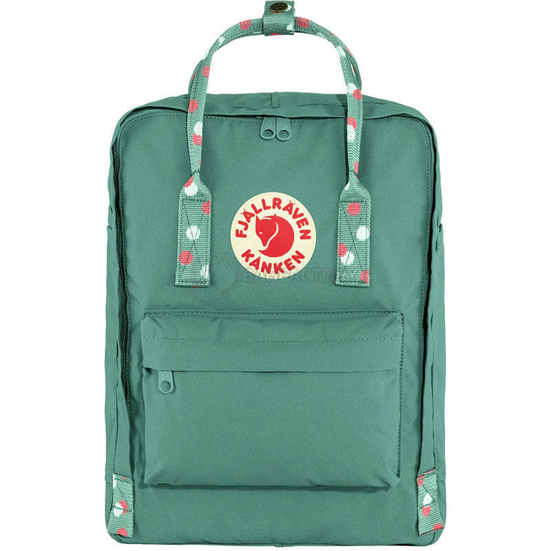 Міський рюкзак Fjallraven Kanken 16 л Frost Green-Confetti Pattern (23510.664-916)