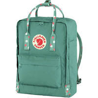 Міський рюкзак Fjallraven Kanken 16 л Frost Green-Confetti Pattern (23510.664-916)