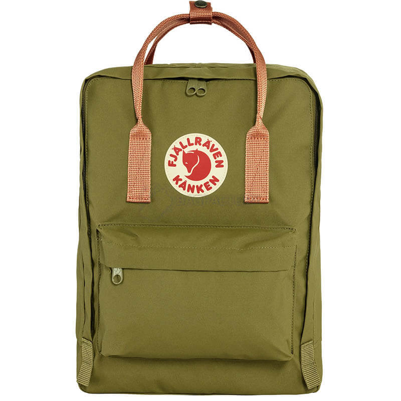 Міський рюкзак Fjallraven Kanken 16 л TFoliage Green-Peach Sand (23510.631-241)