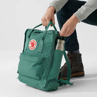 Міський рюкзак Fjallraven Kanken 16 л TFoliage Green-Peach Sand (23510.631-241)
