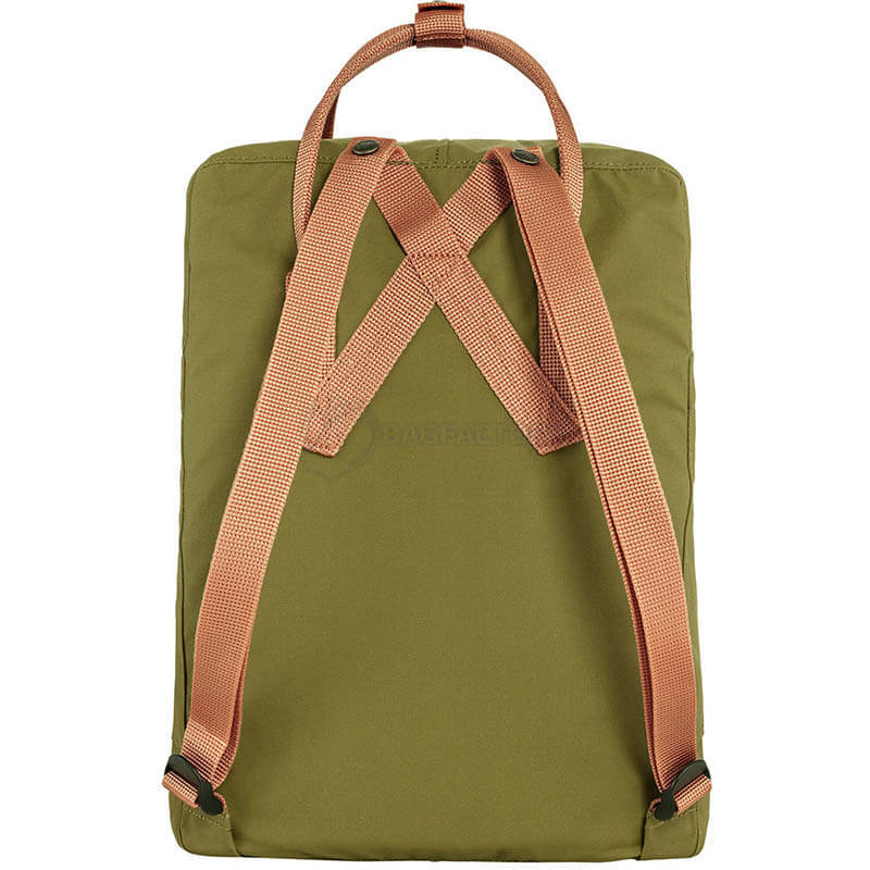 Міський рюкзак Fjallraven Kanken 16 л TFoliage Green-Peach Sand (23510.631-241)
