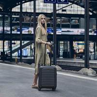 Валіза Wenger Syght Black-Heather Grey S з відділенням для ноутбука 14