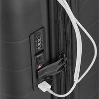 Валіза Wenger Syght Black-Heather Grey S з відділенням для ноутбука 14