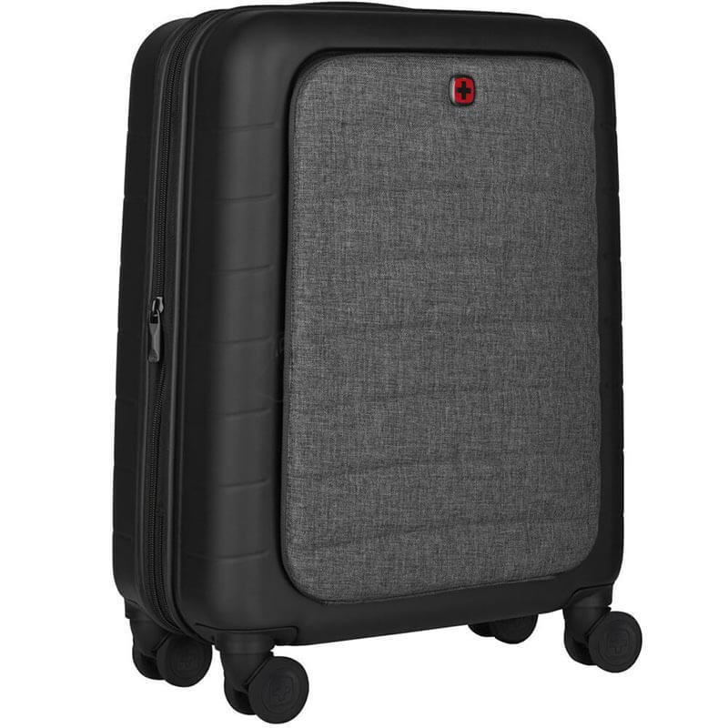 Валіза Wenger Syght Black-Heather Grey S з відділенням для ноутбука 14