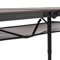 Стіл Bo-Camp Woodbine Oval 150x80 cm Black/Wood look (DAS301532)