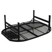 Стіл Bo-Camp Northgate Oval 120x80 cm Black/Grey (DAS302568)