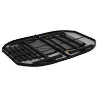 Стіл Bo-Camp Northgate Oval 120x80 cm Black/Grey (DAS302568)