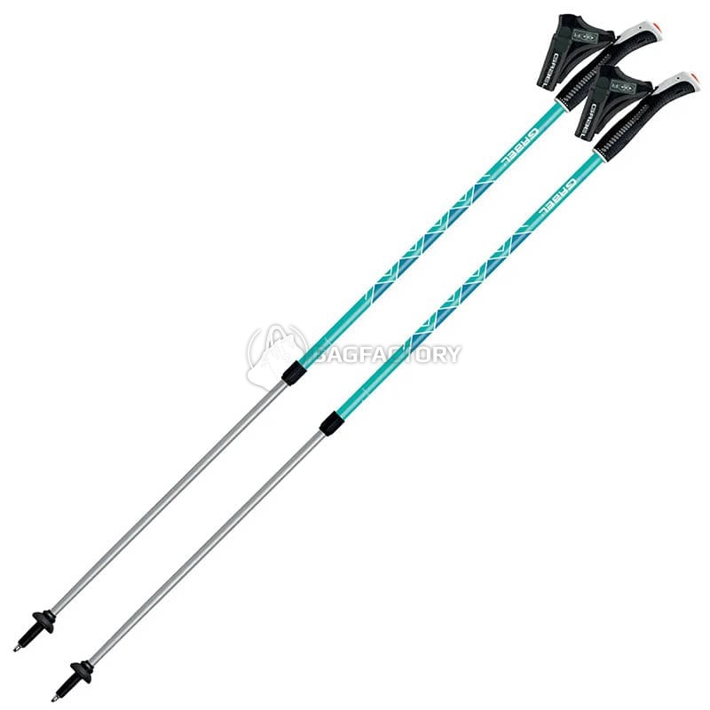 Палиці для скандинавської ходьби Gabel Ritmo Teal 77-130 см (DAS303055)
