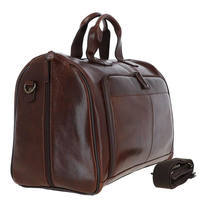 Дорожня шкіряна сумка Ashwood 8150 Brown 36л (8150 BROWN)