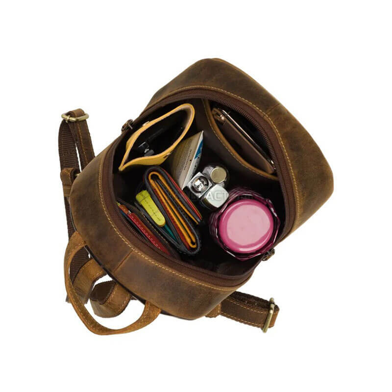 Міський шкіряний рюкзак Visconti S46 Molly Oil Tan (S46 OIL TAN)