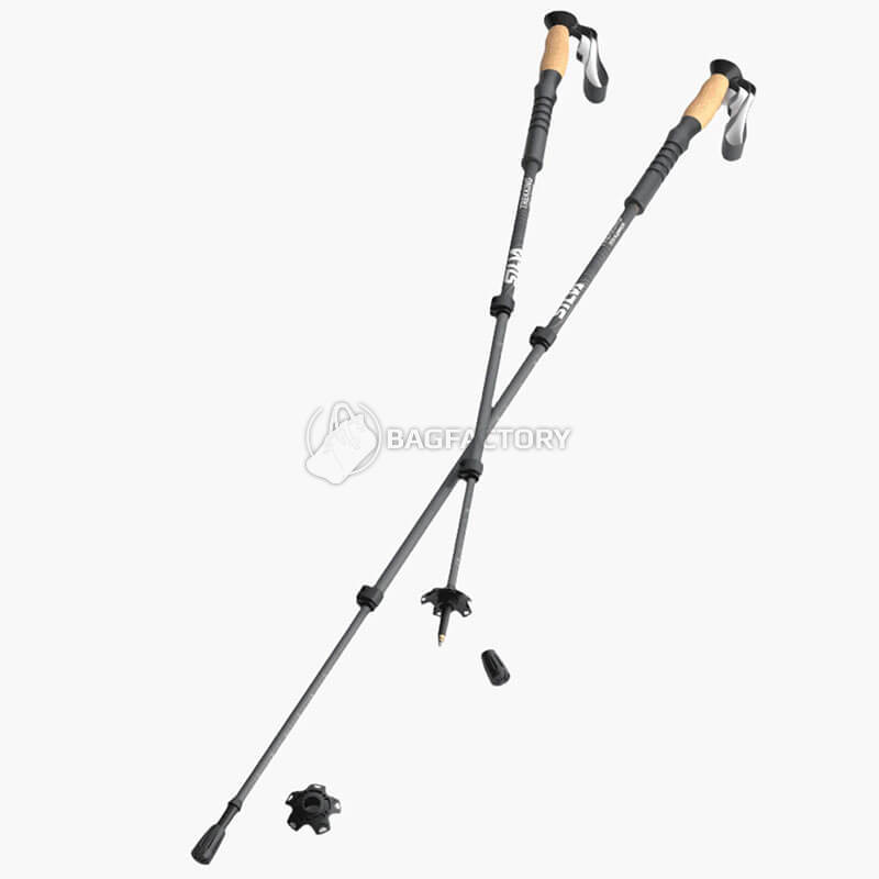 Трекінгові палиці Silva Trekking Aluminium Cork 140 см Black (SLV 38121)