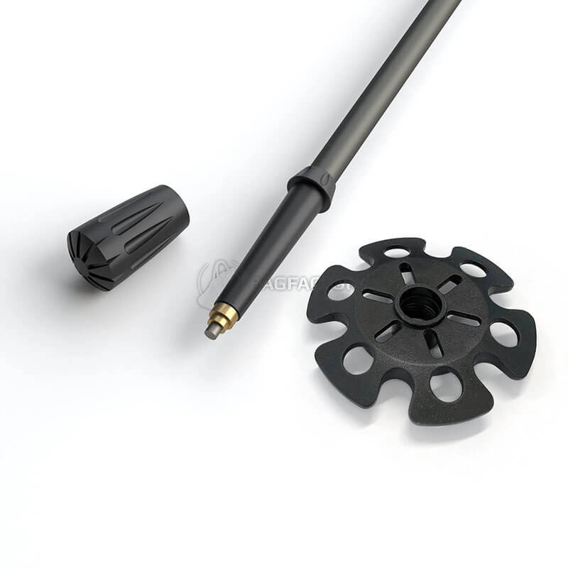 Трекінгові палиці Silva Trekking Aluminium Cork 140 см Black (SLV 38121)