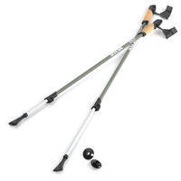 Палиці для скандинавської ходьби Silva Walking Poles Aluminum Cork 105-140 см Grey (SLV 38123)