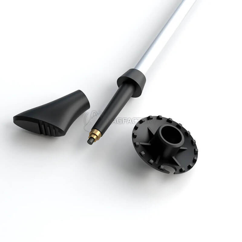 Палиці для скандинавської ходьби Silva Walking Poles 105-140 см Red (SLV 38125)