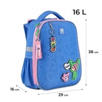 Шкільний каркасний рюкзак Kite Education 531 TK tokidoki 16 л (TK24-531M)