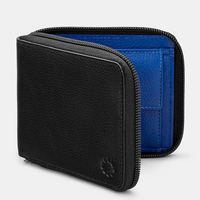 Гаманець чоловічий Yoshi Y2046 Black/Blue (Y2046 17 29)