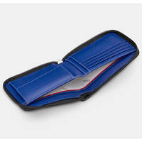 Гаманець чоловічий Yoshi Y2046 Black/Blue (Y2046 17 29)