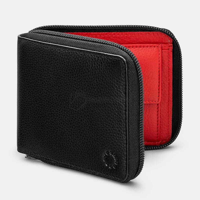 Гаманець чоловічий Yoshi Y2046 Black/Red (Y2046 17 19)