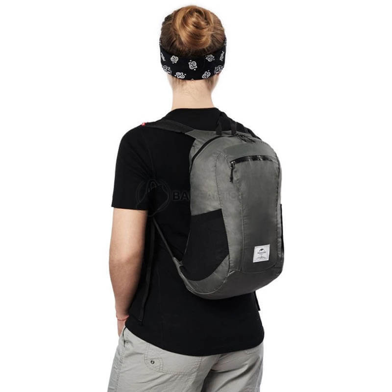 Міський рюкзак Naturehike Ultralight NH17A012-B 18 л сірий (6927595718667)