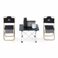 Стіл розкладний Naturehike NH19Z008-Z Розмір S 41х34.5х29 см сірий (6927595737293)